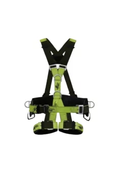 DELTAPLUS | Fall Arrester Harness Hevo Pro For Rope Access - 5 Anchorage Points Yellow-Black | HAR25TC