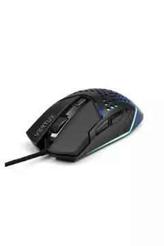 VERTUX | 6 Buttons Hex-Shell Wired RGB LED Gaming Mouse 6400 DPI | KATANA