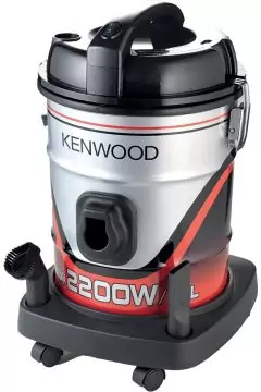 KENWOOD | Drum Vacuum Cleaner 2200W 25Ltr VDM60.000BR Black/Red | TE0198329