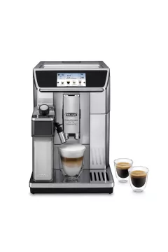 DELONGHI | PrimaDonna Elite Experience Automatic Coffee Machine Metal Silver | ECAM650.85.MS