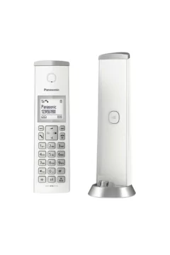 باناسونيك | هاتف لاسلكي DECT أبيض | KX TGK 210