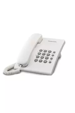 باناسونيك | هاتف سلكي أبيض | KX TS 500