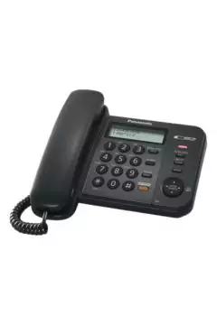 PANASONIC | Corded Telephone Single Line Black | KX TS 580