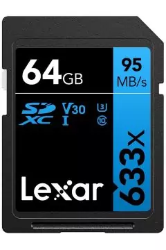 LEXAR | 633x Micro SDHC/SDXC UHS-I Card 95MBPS-64Gb | MMBEIAS000008