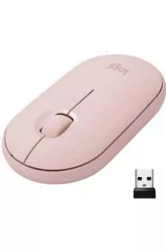 LOGITECH | Pebble Wireless Mouse with Bluetooth Rose | TE0153562