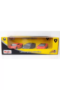MAISTO | 4.5" Lamborghini 3Pk Car Toy | MAI115TOY00003