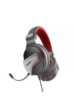 VERTUX | Amplified Stereo Wired Gaming Headset Red | MALAGA.RED
