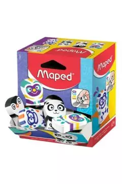 MAPED | Eraser Ergo Fun Box 24 Pieces | MD-119001