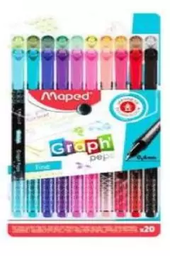 MAPED | Graph'Peps Fineliner Deco PAC= 20 | MD-749051