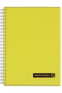MARUMAN | Sept Couleur Notebook A5 80 Sheet Yellow | MM-N572-04