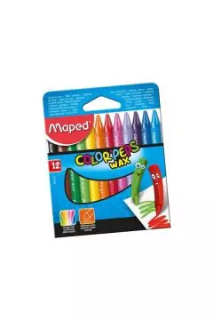 MAPED | Color Peps Wax Crayons Pack of 12 | MD-861011
