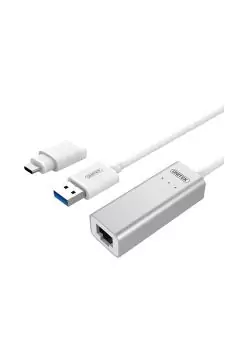 UNITEK | Usb3.0 Aluminium Gigabit Ethernet Converter | Y-3464A