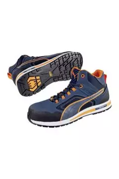 PUMA | Crosstwist Mid Urban Protect High Safety Shoes Blue | 633140