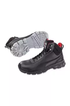 PUMA | Mid Safety Boot With Steel Toe ESD Black | 630101