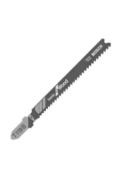BOSCH | JSB Blades Basic For Wood 2-15 mm (Straight) T119B | BO2608630037