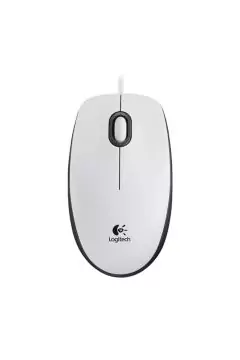 LOGITECH | M100 Corded USB Mouse White | 910-005004