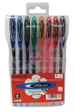 MITSUBISHI | Signo Sparkling Pen 8-Pieces | MI-UM120SP-08C
