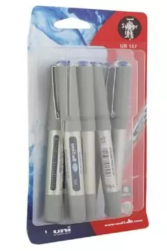 MITSUBISHI | Uni-ball EYE Roller Pen=8 pcs Blue | MI-UB157-08C
