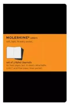 MOLESKINE | Ruled Set of 3 Cahier 704956 | ME-QP316EN