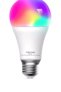MEROSS | Smart Wi-Fi Led Bulb With RGBW E27 (1 Pack) | MSL120HK