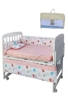Newborn Crib Bedding Set Pink | 293 6