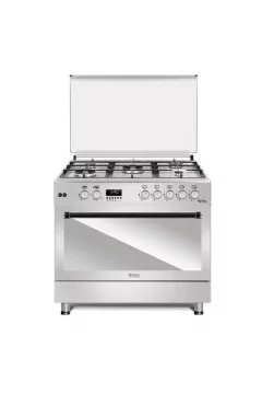 ORYX | Free Standing Cooker 90×60cm With 5 Gas Burners – 2 Turbo Cooling Fan | OXCGF 90SYP-LRE