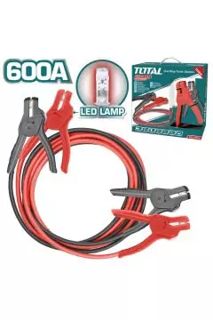 TOTAL | Booster Cable 3m with LED Lamp | PBCA16008L