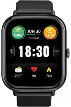 PROMATE | 1.83" Smartwatch Bluetooth Calling, 1P67 With 123 Sports Modes Black | TE0207844