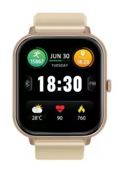 PROMATE | 1.83" Smartwatch Bluetooth Calling, 1P67 With 123 Sports Modes Gold | TE0207845