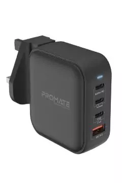 PROMATE | 100W USB-C Gan Wall Charger with Dual USB-C Pd | TE0184125