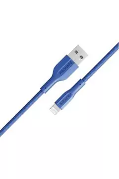 PROMATE | USB-A To Lightning Connector Cable 1 Meter Length Navy | TE0198857