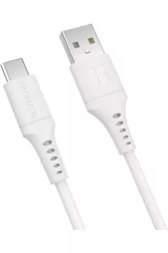 PROMATE | USB-C Cable, Fast-Charging 5V/3A USB-A to Type-C Cable White | TE0201530