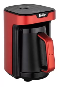 فكير | ماكينة تحضير القهوة التركية الأوتوماتيكية من كافيه 535 وات أحادية اللون باللون الأحمر