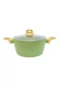 ROYAL BLUE | Amercook Olive Stone Casserole With Glass Lid 28Cm | RYB103HHL00764