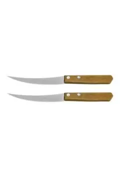 ROYALFORD | 2Pcs Fruit Knife Set/Wooden handle 1X96 | RF10772