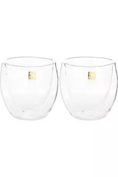 ROYALFORD | BRS 2pc Double Wall Cup Set 250ML 1X24 | RF10525