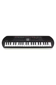 كاسيوشن | لوحة مفاتيح صغيرة 44 مفتاحًا / 100 نغمة / 50 إيقاعًا أسود/أبيض | SA-81H2