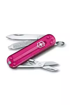 VICTORINOX | Classic SD Transparent 7 Functions Small Pocket Knives Cupcake Dream | 0.6223.T5G