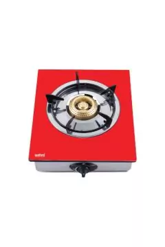 SANFORD | Glass Gas Stove 1 Burner With Flame Supervision Device Red | SF5112GC FSD