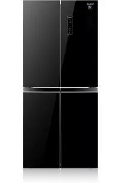 SHARP | 4-Door Refrigerator Inverter 560 Ltr Black | SJ-FH60-BK3