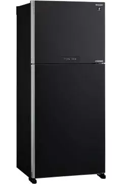 SHARP | Double Door Refrigerator 750 Ltrs Black  Glass Door | SJ-SMF750-BK3