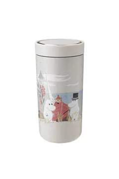 STELTON | To-Go Click Vacuum Insulated Cup 0.4ltr Soft Sand Moomin