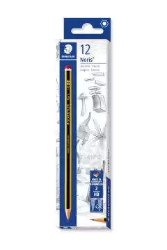 ستدلر | قلم رصاص إتش بي نوريس أسود وأصفر 144 قطعة | ST-120-2-A53