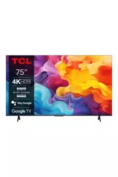 TCL | 75" Uhd Google Tv Hdr Black With 2.0 Dolby Audio | 75V6B