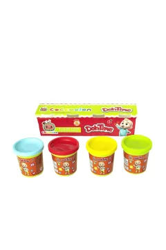 توي برو | DohTime Cocomelon Bright Colors Dough 3Oz Pack of 4 Assorted | TP101581