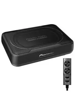 PIONEER | 8"x5-1/4"inch 160W Max Power, Built-in 160w Output Class-D Amplifier Compact Active Car Subwoofer | TS-WX130DA