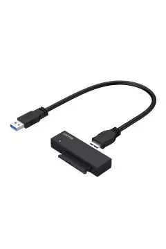 يونيتك | محول USB 3.0 إلى SATA6G (حصريًا للقرص الصلب مقاس 3.5 بوصة) مع محول الطاقة | Y-1039
