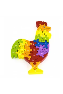 VIGA | 3D Wood Puzzle - Rooster | 55244