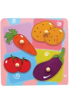 VIGA | Flat Puzzle - Vegetables Age 3+ Yrs | 59514