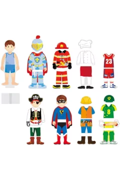 VIGA | Magnetic Boy Dress Up Toy Set For Kids Age 3+ Yrs | 50021